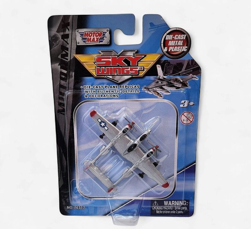 P-38 Die Cast Plane 3"