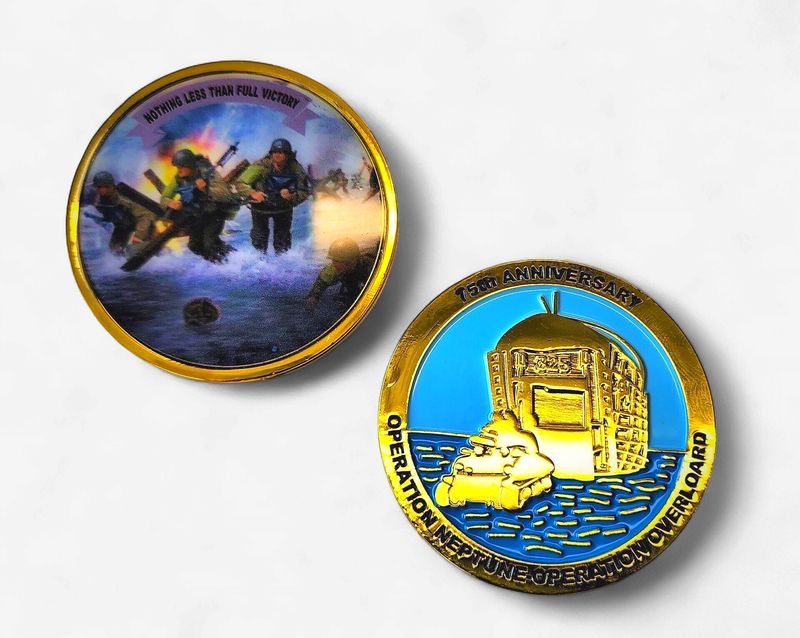 Challenge Coin D Day 75