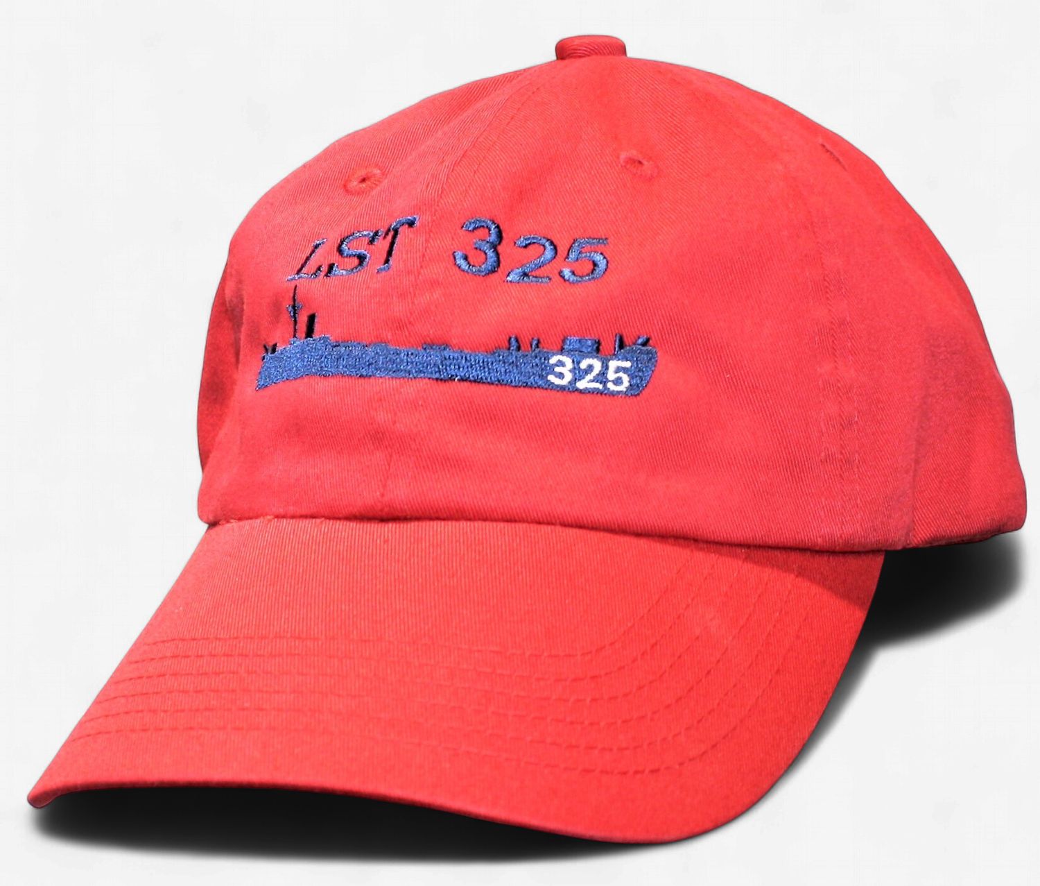 Cap Red w/ Blue Script