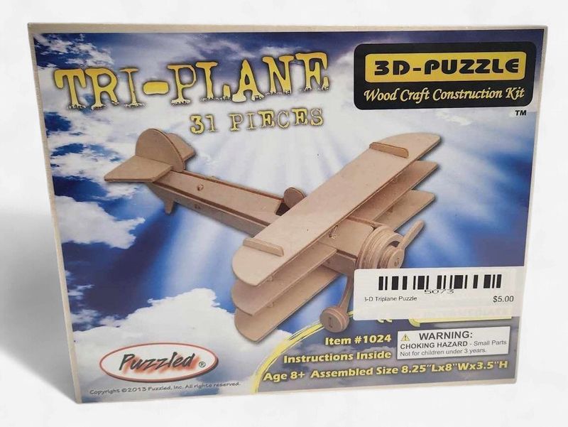 3-D Triplane Puzzle