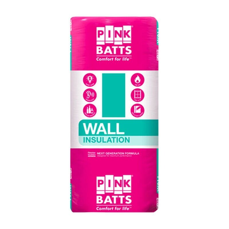 Pink Batts Glasswool Wall Insulation 