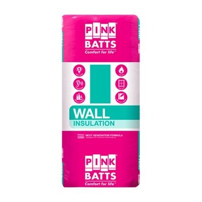 Pink Batts Glasswool Wall Insulation 