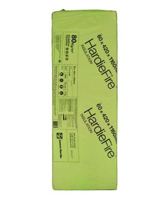 HardieFire 60mm Rockwool Insulation (1160x420x60mm 7pk) 3.8m2