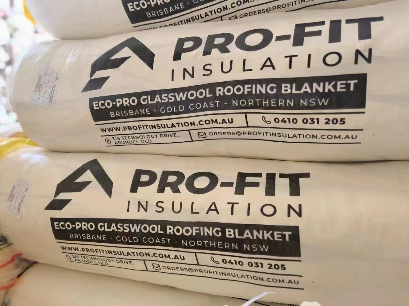 ECO-PRO Glasswool ROOFING BLANKET R1.3 55mm 1200x15m (18m2)