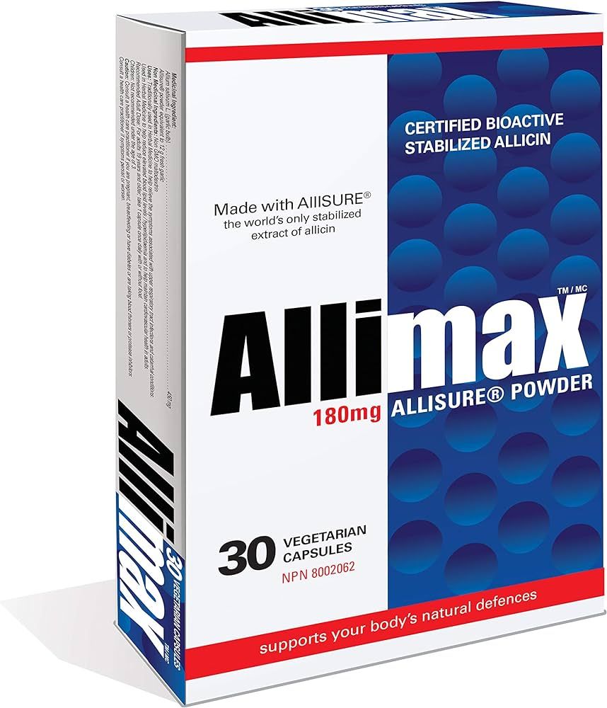 Allimax 180mg - 30 Capsules