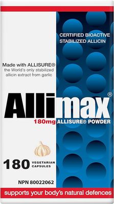 Allimax 180mg - 180 Capsules