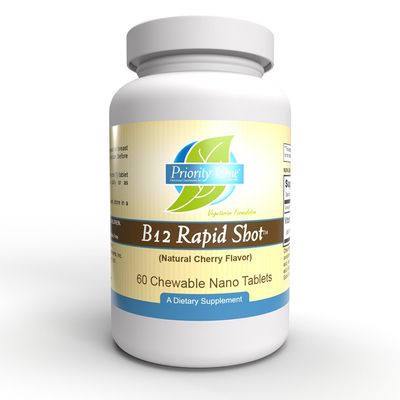 B12 Rapid Shot - 60 Chewable Nano Tablets