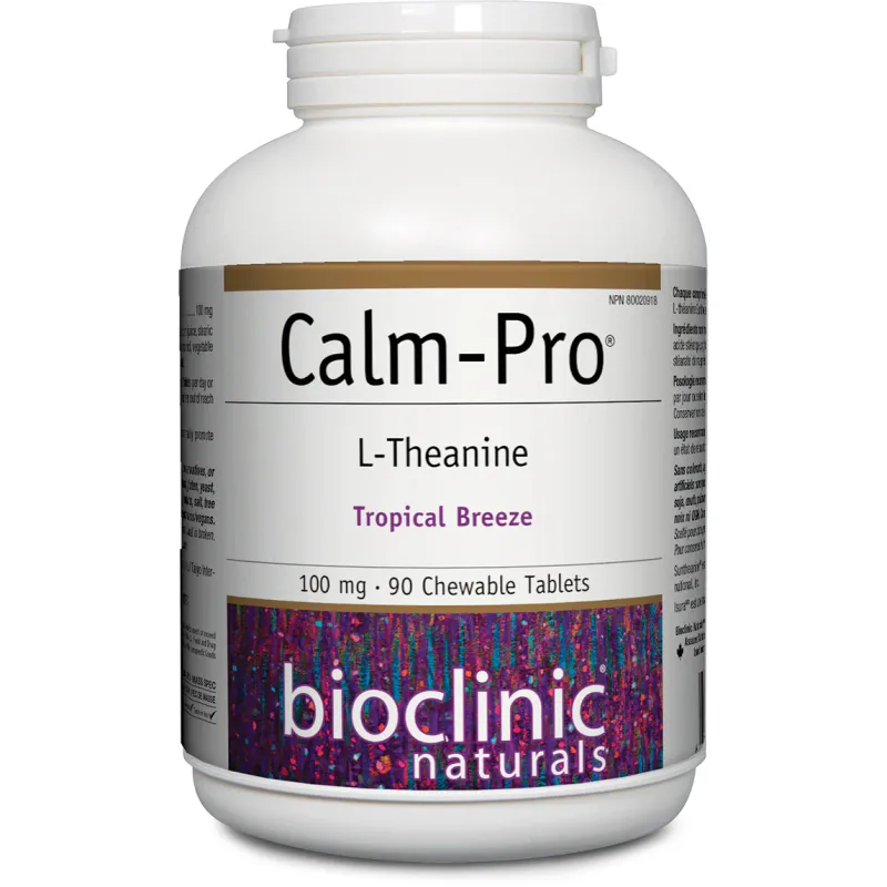 Calm-Pro L-Theanine 100mg - 90 Chewable Tablets
