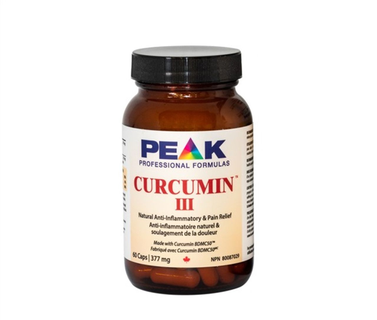 Curcumin III 377mg - 60 Capsules