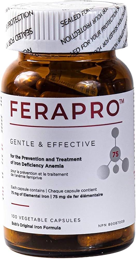 Ferapro 75mg - 100 Capsules