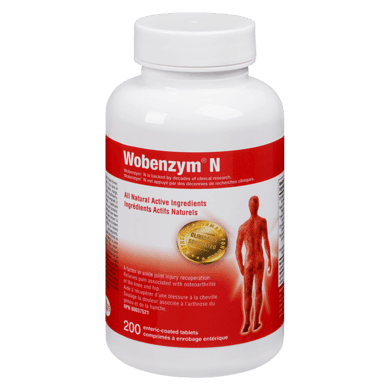 Wobenzym N - 100 Tablets