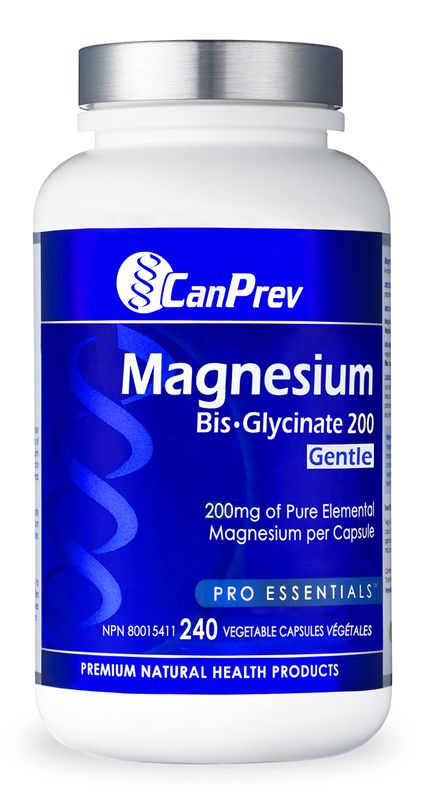 Magnesium BisGlycinate 200mg - 240 Capsules