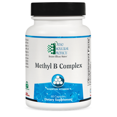 Methyl B Complex - 60 Capsules (replacement for Thorne Basic B and AOR Advanced B Complex)