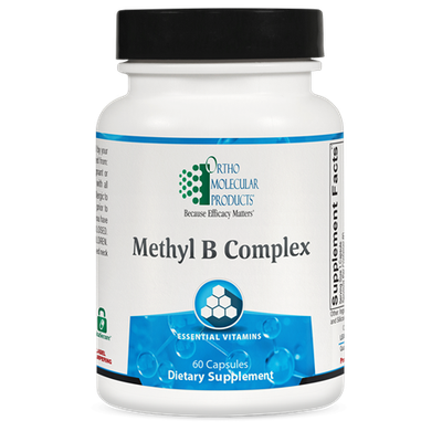 Methyl B Complex - 60 Capsules (replacement for Thorne Basic B and AOR Advanced B Complex)