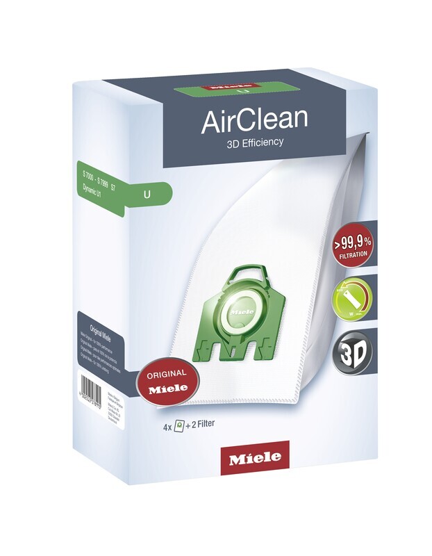 Miele Dustbag U AirClean 3D