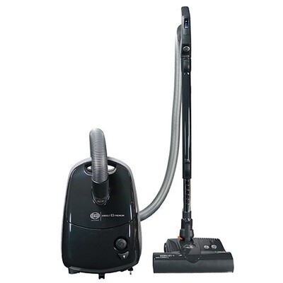 SEBO AIRBELT E3 Premium Graphite Canister Vacuum