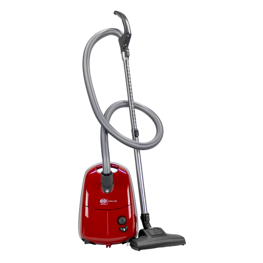 SEBO AIRBELT E2 Turbo Red Canister Vacuum