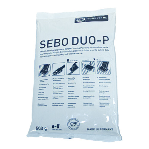 SEBO DUO-P Carpet Cleaning Powder – 500g