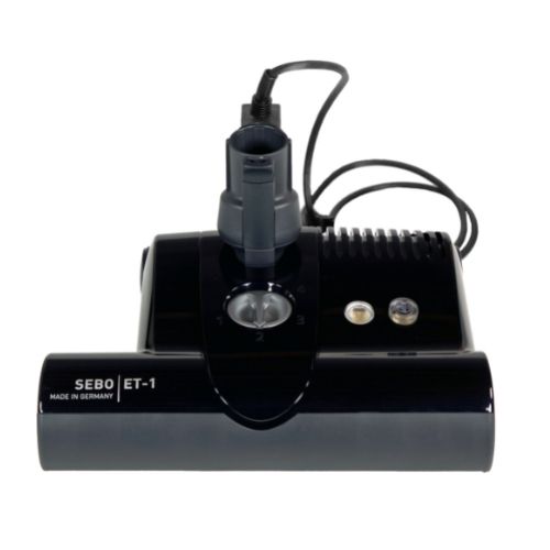 SEBO PH ET-1 F2 BLACK 12&quot;  W/ON/OFF  WITH GREY C/M CORD (9945F2)