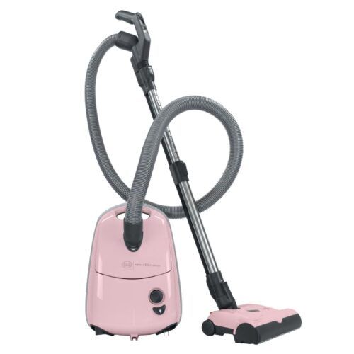 SEBO AIRBELT E3 Premium Pastel Pink Canister Vacuum