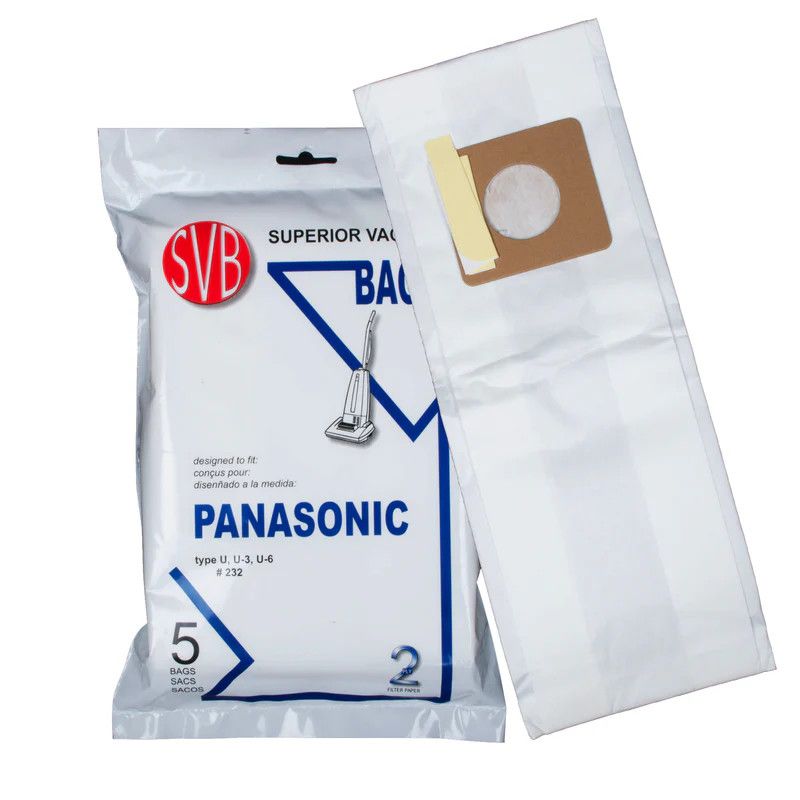 Panasonic type U / CarpetPro / CleanMax (PKG/5)