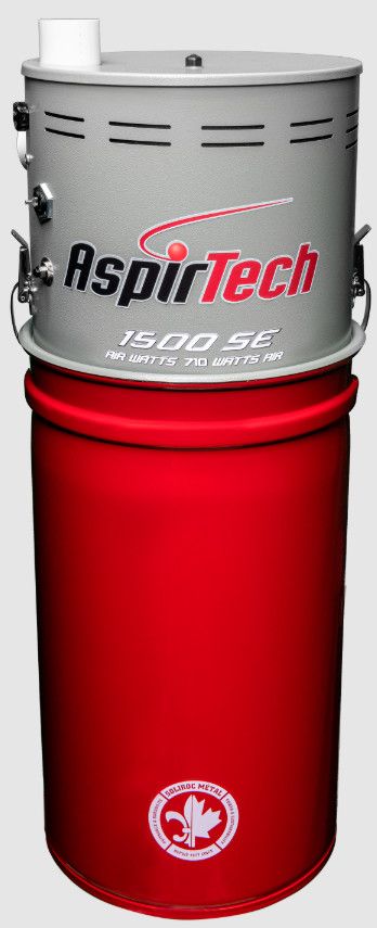AspirTech Central Vacuum Cleaner Model 1500SE