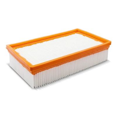 Genuine Kärcher Flat-Pleated GF HEPA Filter element part number 6.904-242.0 for NT series wet and dry vacuums.