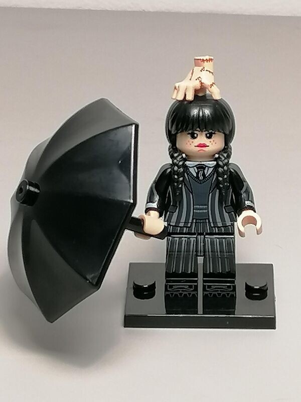 Wednesday minifigure Adam's family