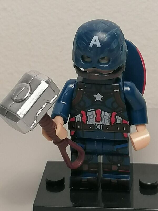 Captain America Minifigure From Marvel