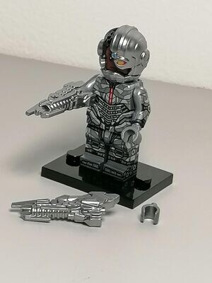 Cyborg minifigure from Justice League