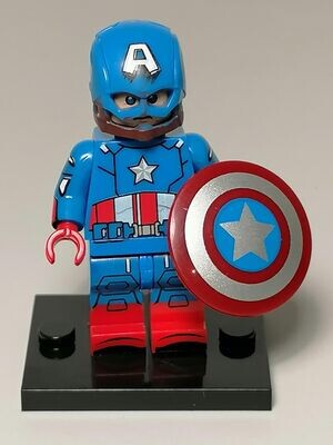 Captain America Minifigure From Marvel