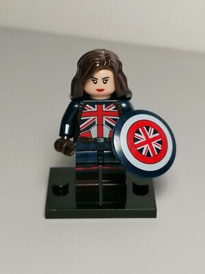 Captain Carter Minifigure From Marvel