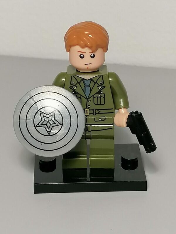 Captain America Minifigure From Marvel comics