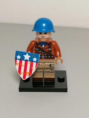 Captain America Minifigure vintage version