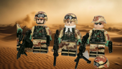 Modern Military minifig and Kit