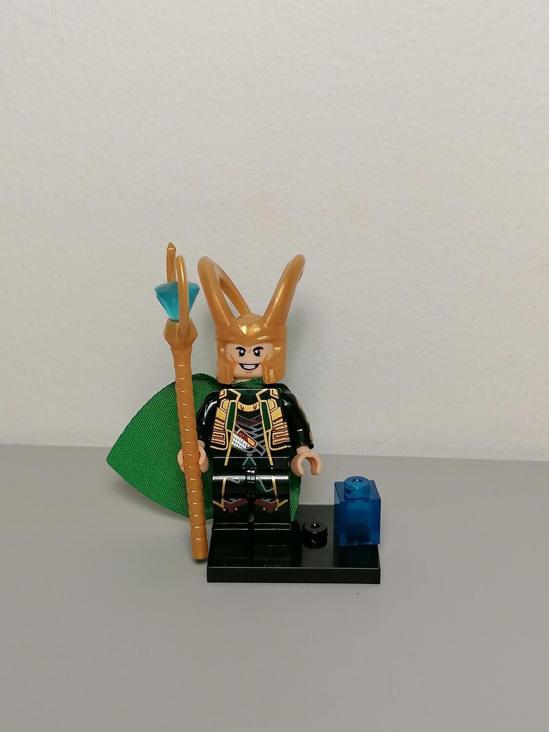 Loki minifigure from Marvel comics
