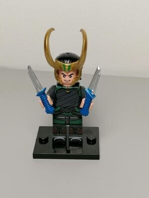 Loki minifigure from TV Serie
