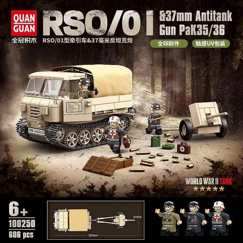 WW2 German RSO/01 with PAK 35/36