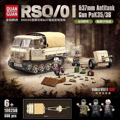 WW2 German RSO/01 with PAK 35/36