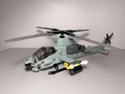 Us Marines Viper Helicopter with minifigure