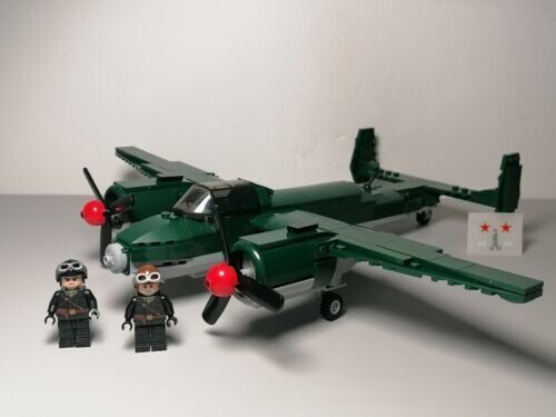 WW2 Russian Tupolev 2 With minifigure