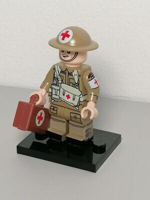 WW2 UK soldier minifigure Medical Corp