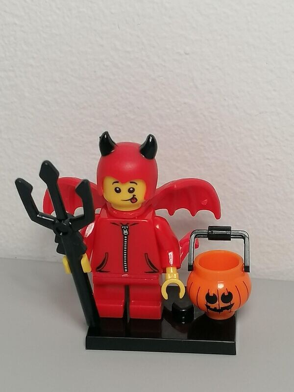 Diablotin minifigure for Halloween