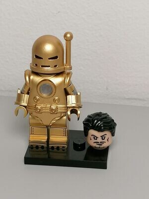 Iron man minifigure Golden vintage version