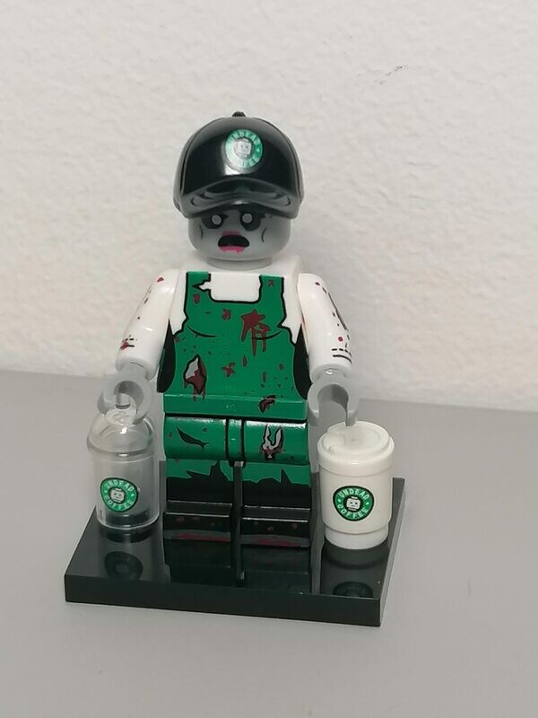 Starbuck zombie minifigure