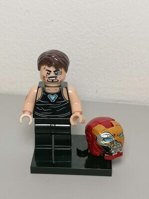 Tony Stark minifigure from Iron man Comics