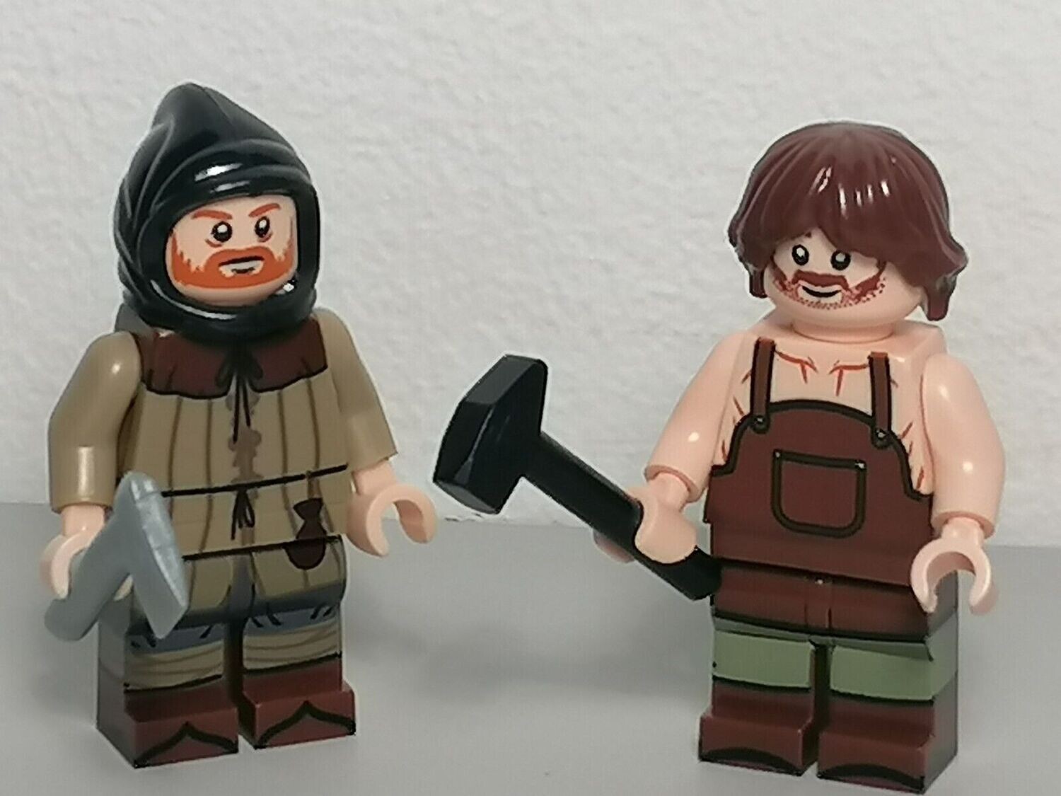 Medieval minifigure Worker lot
