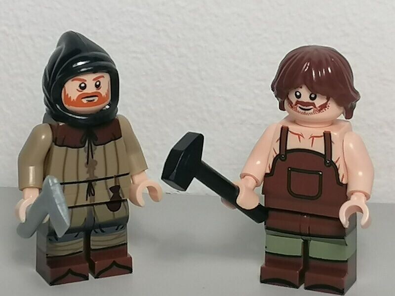 Medieval minifigure Worker lot