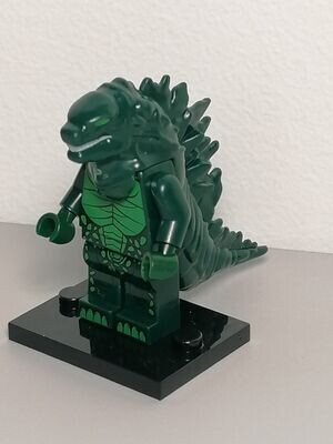 Godzilla minifigure horror movie