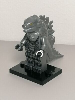 Godzilla minifigure horror movie Mechanical Iron Version
